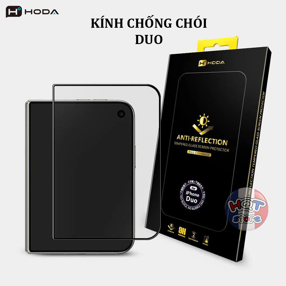 Kính chống chói HODA 2.5D AR cho iPhone Duo