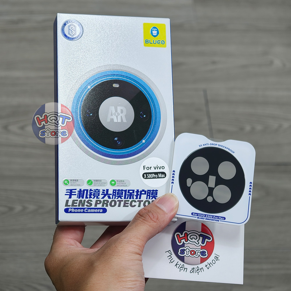 Kính cường lực camera BlueO AR cho Vivo X500 Pro Max / Pro