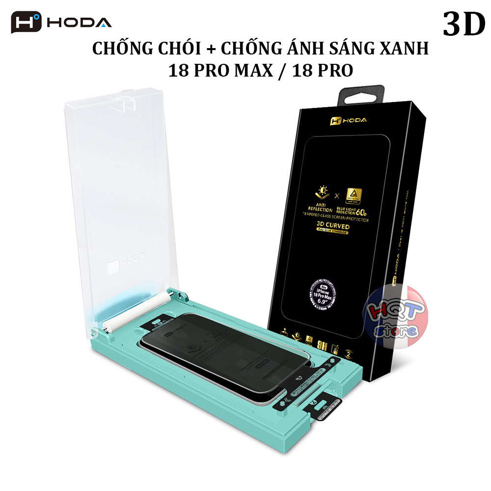 Kính HODA 3D 2in1 AR + AB TUV BLR60 IPhone 18 Pro Max / 18