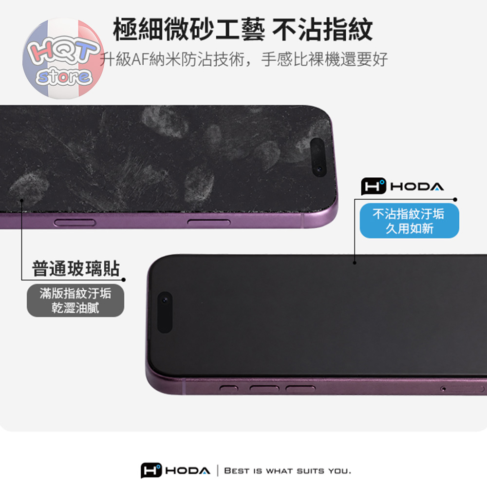 Kính nhám HODA 3D MATTE IPhone 18 Pro Max / Pro