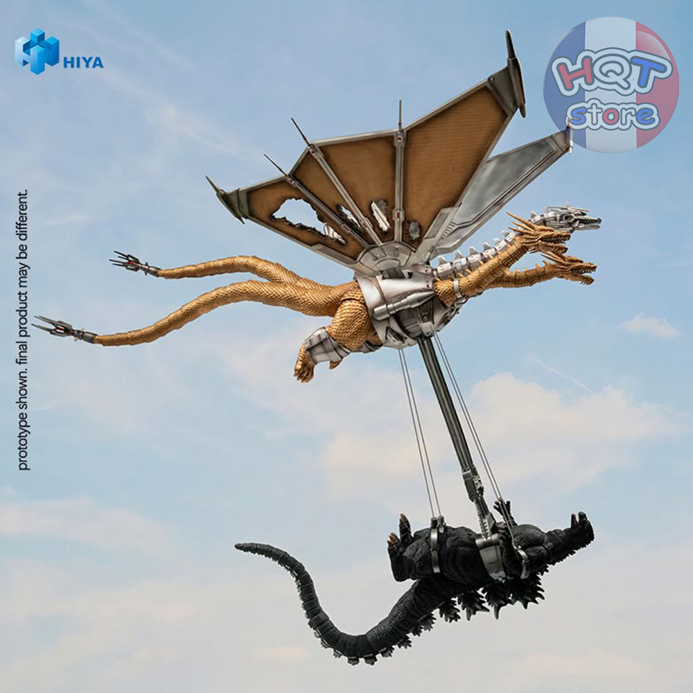 Mô hình Battle Damaged Mecha King Ghidorah 1991 HIYA TOYS