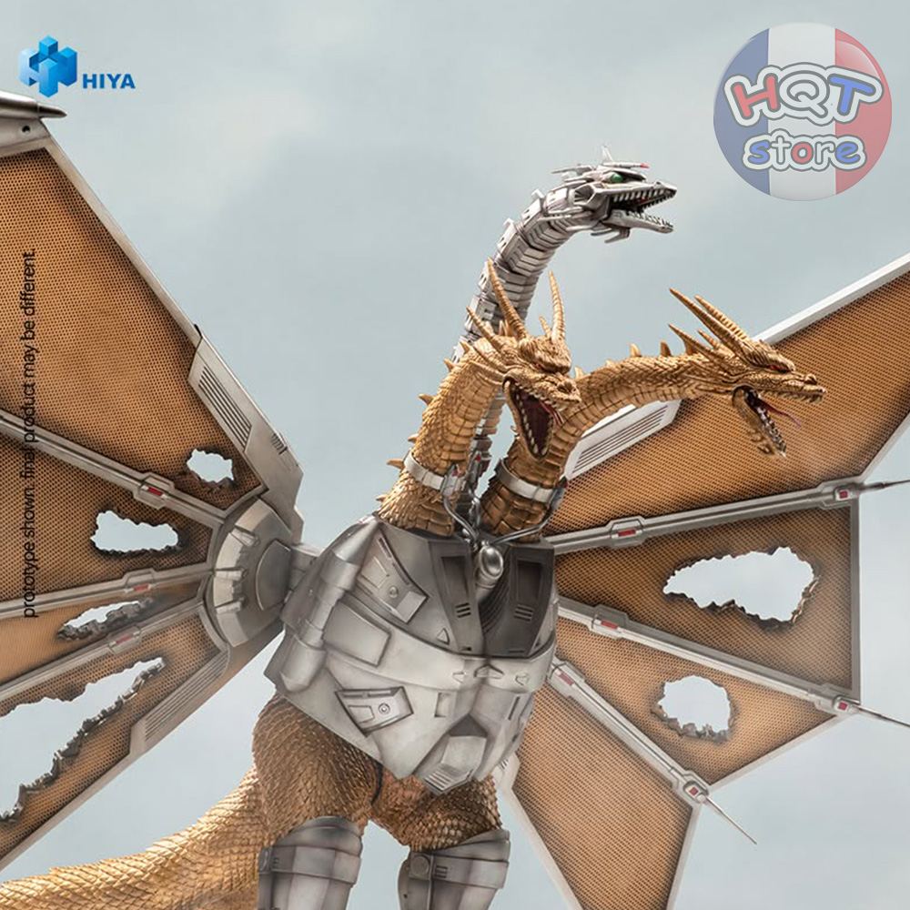 Mô hình Battle Damaged Mecha King Ghidorah 1991 HIYA TOYS