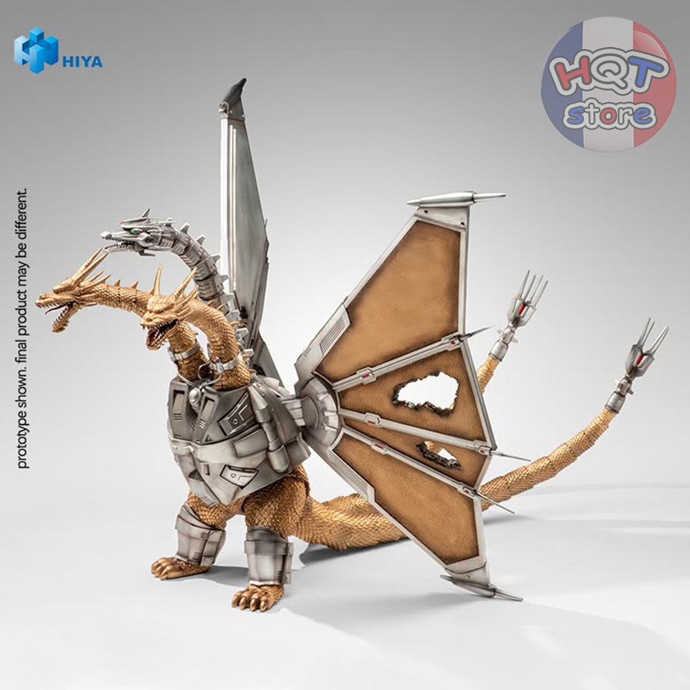 Mô hình Battle Damaged Mecha King Ghidorah 1991 HIYA TOYS
