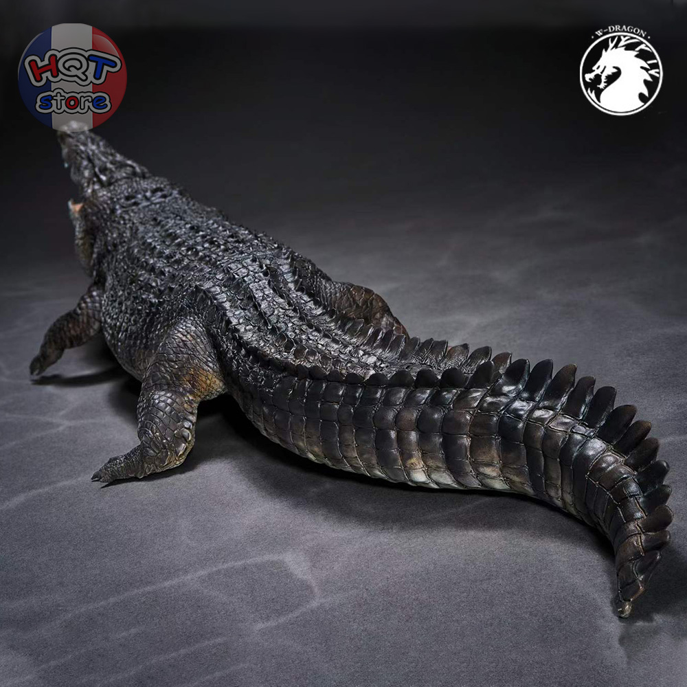 Mô hình Cá Sấu Nước Mặn Crocodile W-Dragon 52cm tỉ lệ 1/12
