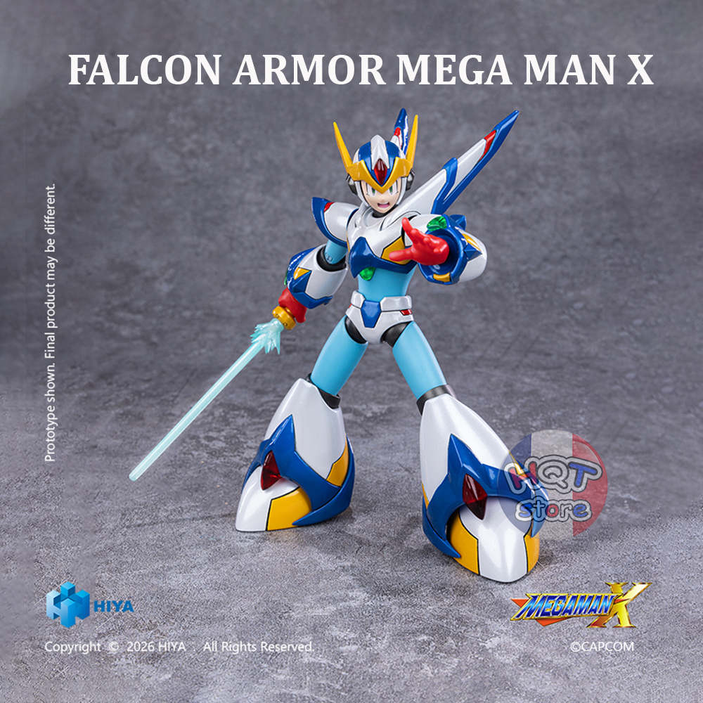 Mô hình Falcon Armor Mega Man X Series Hiya Toys Action Figure