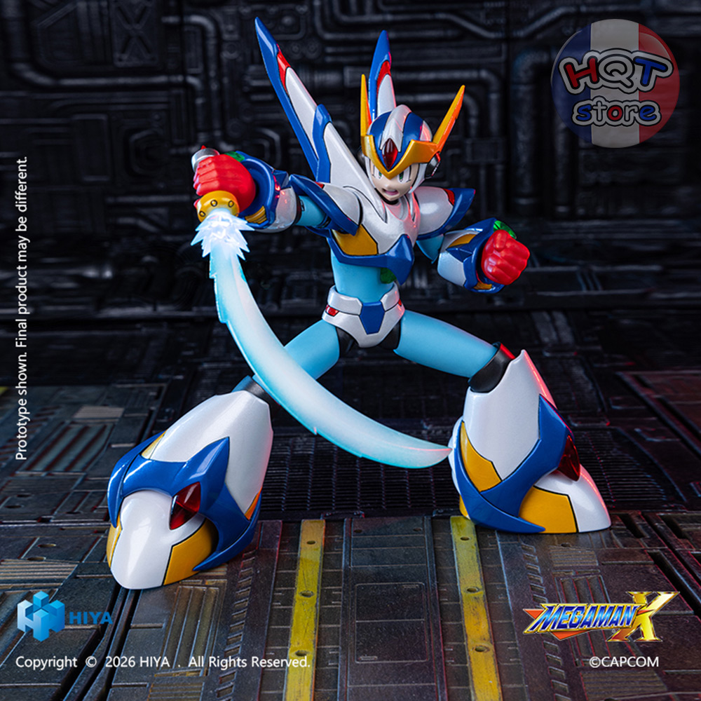 Mô hình Falcon Armor Mega Man X Series Hiya Toys Action Figure