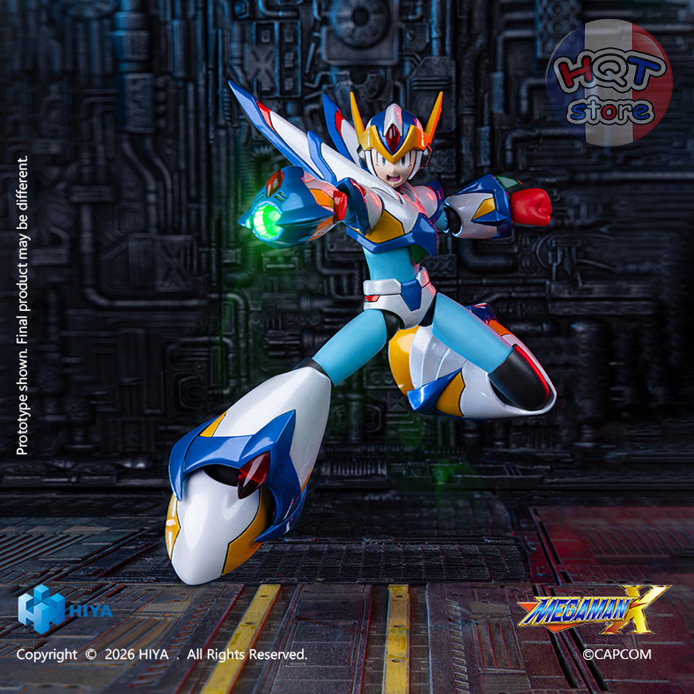 Mô hình Falcon Armor Mega Man X Series Hiya Toys Action Figure