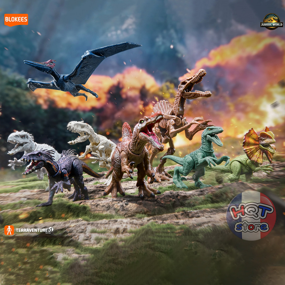Mô hình Khủng Long Jurassic World Terraventure Blockee TS 03