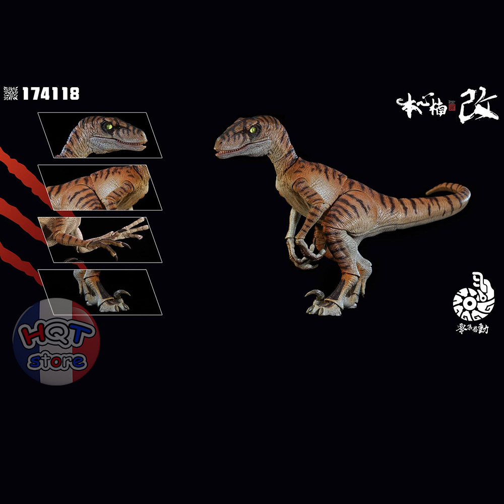 Mô Hình Khủng Long Raptor 2.5+ Benxin Nanmu Smart Series Action Fig