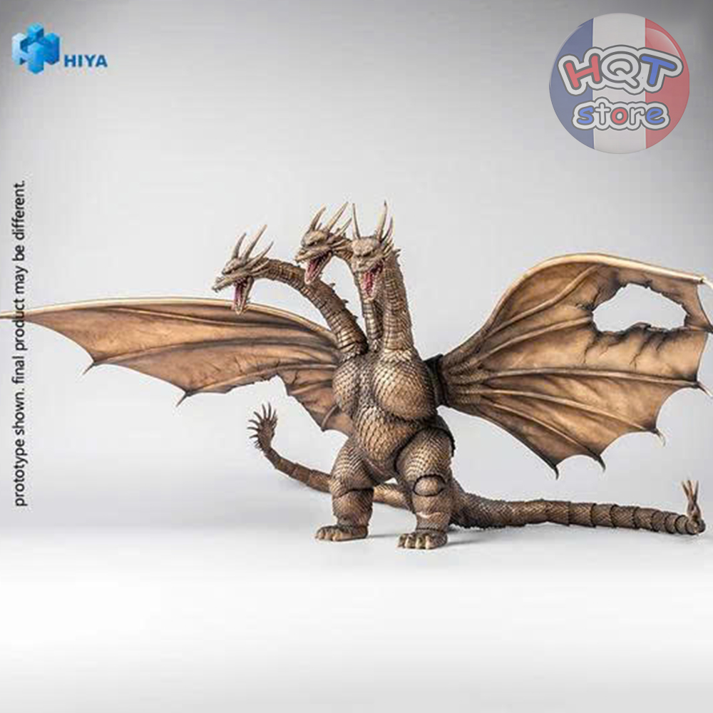 Mô hình King Ghidorah Battle Damaged Ver 1991 HIYA TOYS Action Figure