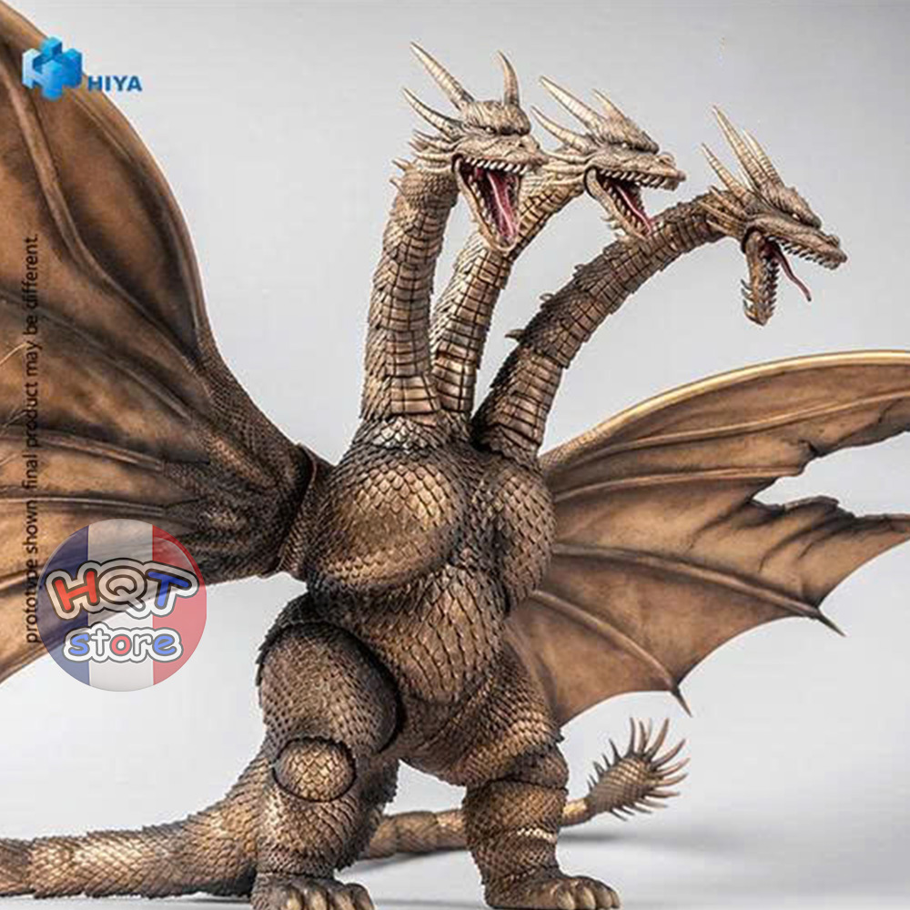 Mô hình King Ghidorah Battle Damaged Ver 1991 HIYA TOYS Action Figure