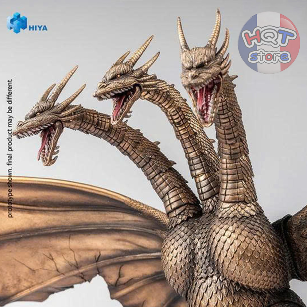 Mô hình King Ghidorah Battle Damaged Ver 1991 HIYA TOYS Action Figure