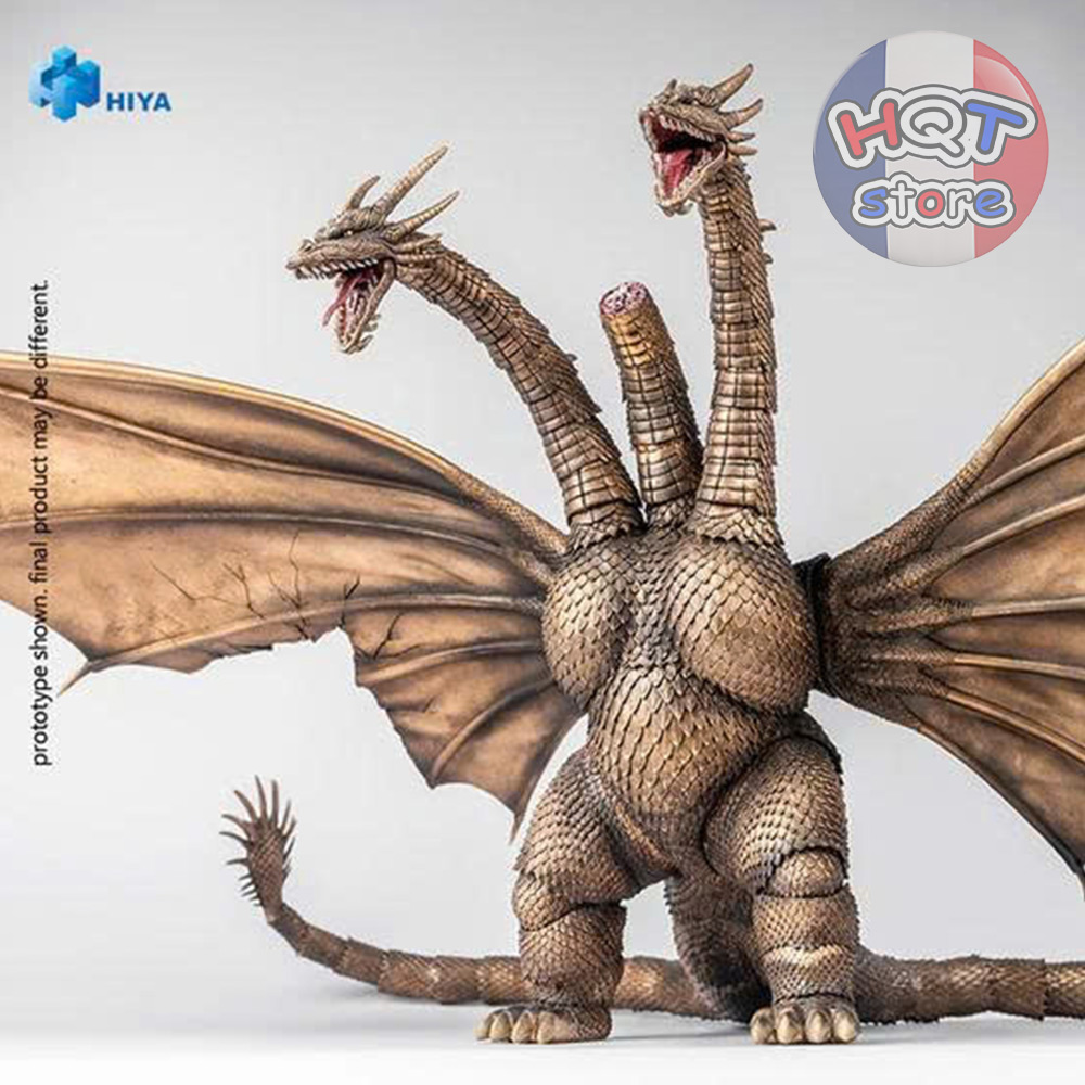 Mô hình King Ghidorah Battle Damaged Ver 1991 HIYA TOYS Action Figure