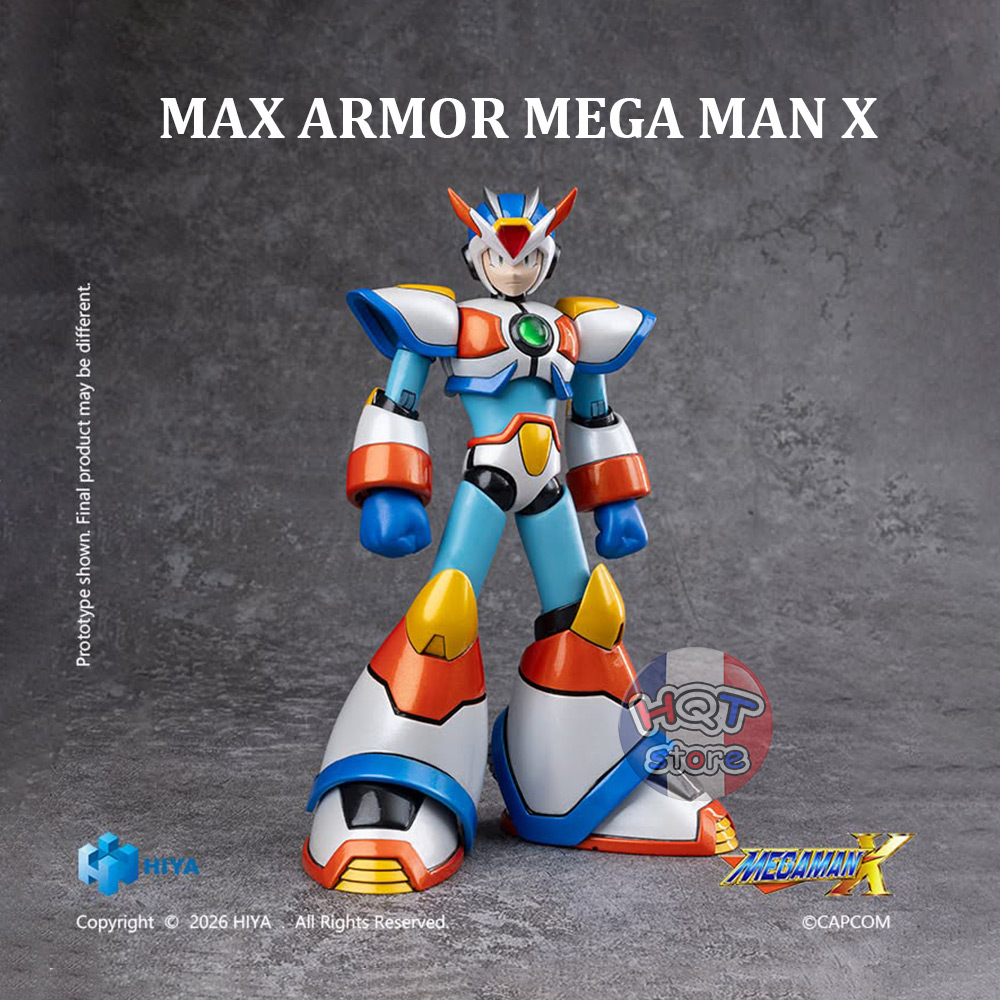Mô hình Max Armor Mega Man X Hiya Toys Action Figure