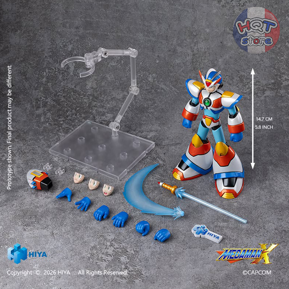 Mô hình Max Armor Mega Man X Hiya Toys Action Figure