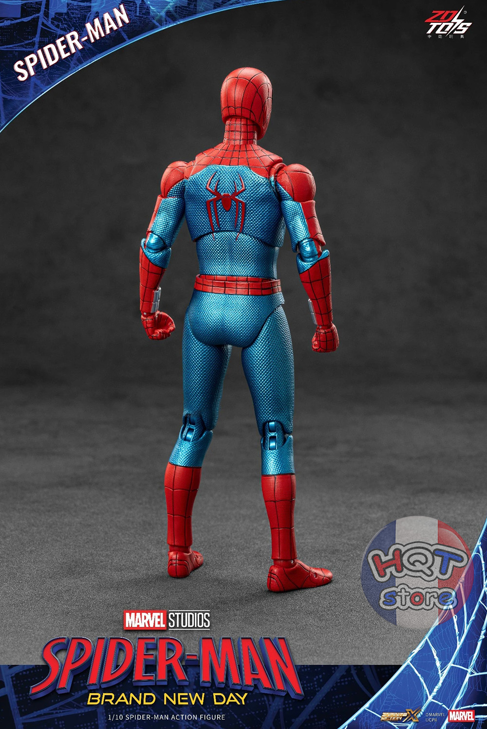 Mô hình Người Nhện Spider Man Brand New Day ZD Toys 1/10