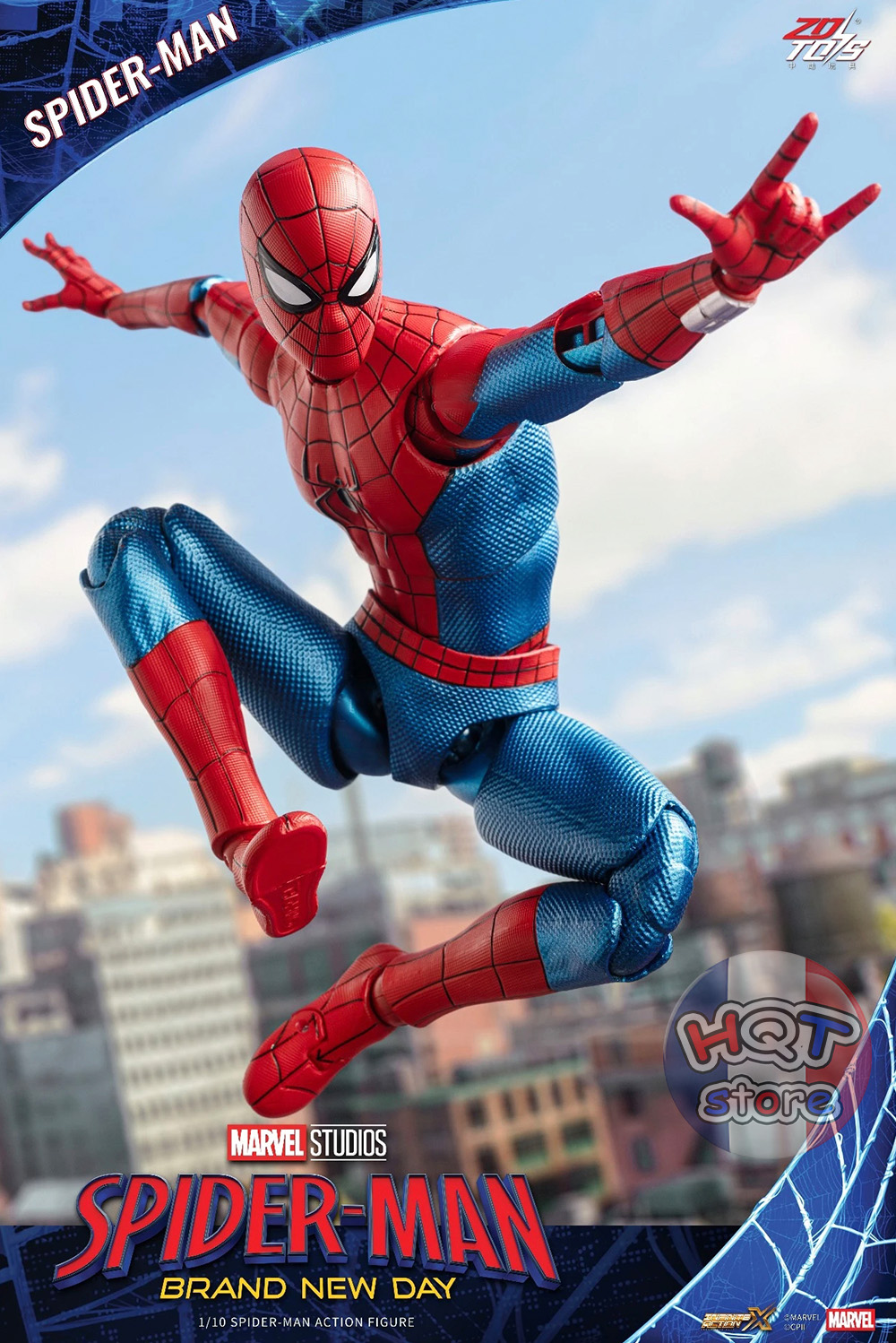 Mô hình Người Nhện Spider Man Brand New Day ZD Toys 1/10