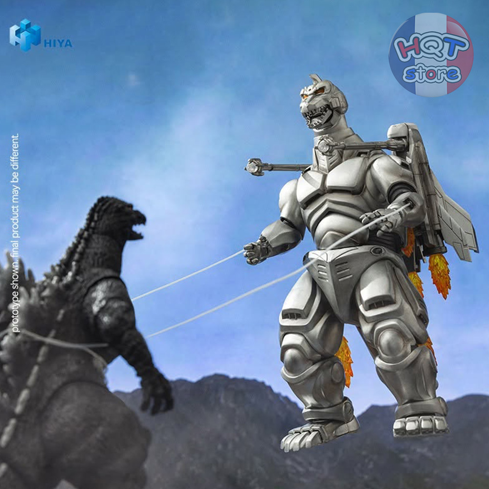 Mô hình Super Mechagodzilla vs Godzilla 1993 HIYA Toys