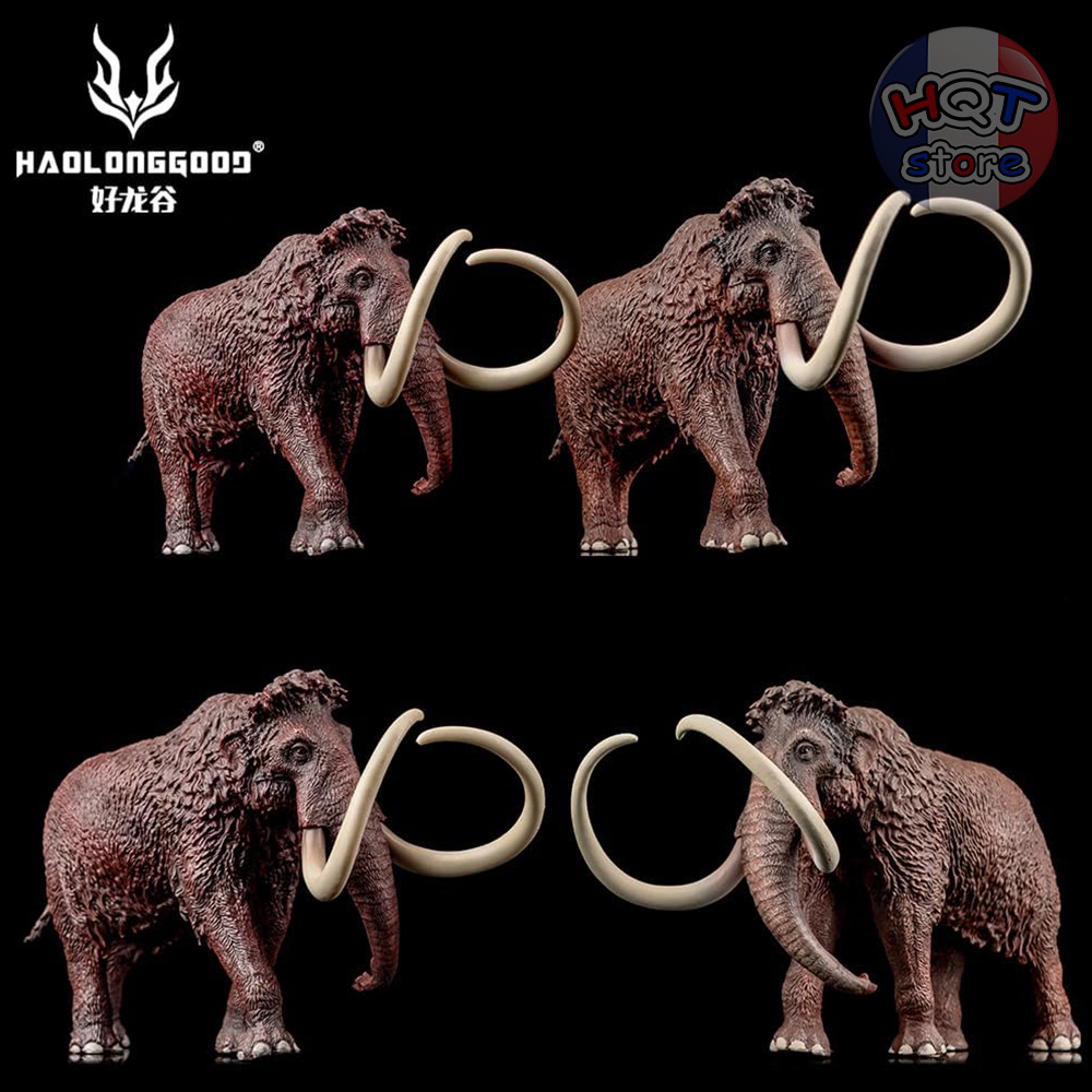 Mô hình Voi Ma Mút Mammuthus Haolonggood AW 007 tỉ lệ 1/35 (Mammoth)
