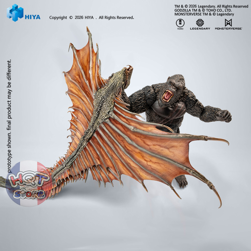 Mô hình Warbat Hiya Toys Action Figure Godzilla vs Kong