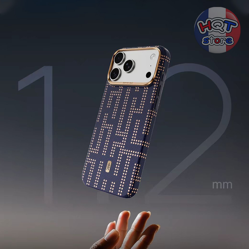 Ốp Aramid Defense Skin Grid Valor Case iPhone 18 Pro Max / 17