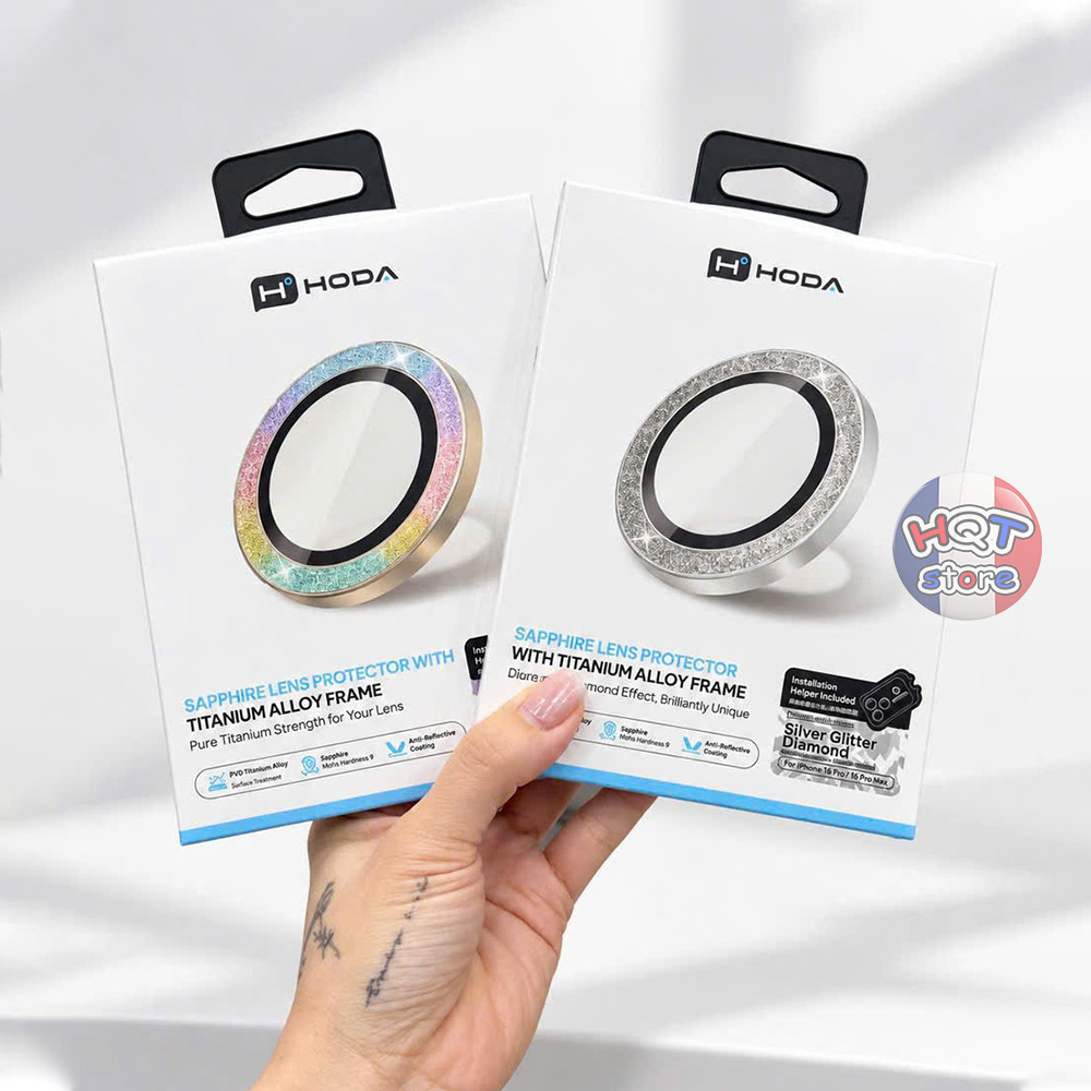 Ốp Camera Hoda Sapphire NEW VERSION iPhone 18 Pro Max