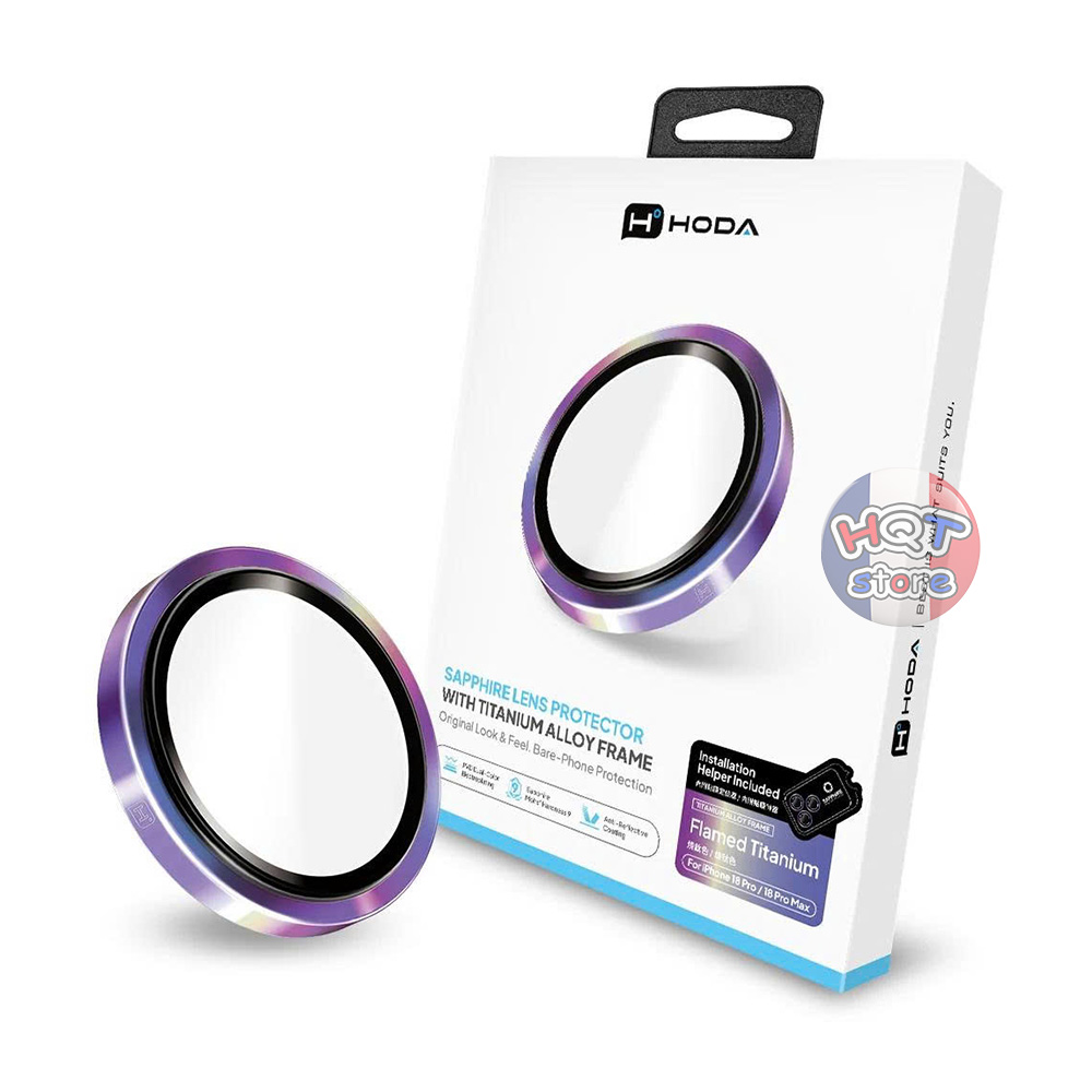 Ốp Camera Hoda Sapphire NEW VERSION iPhone 18 Pro Max