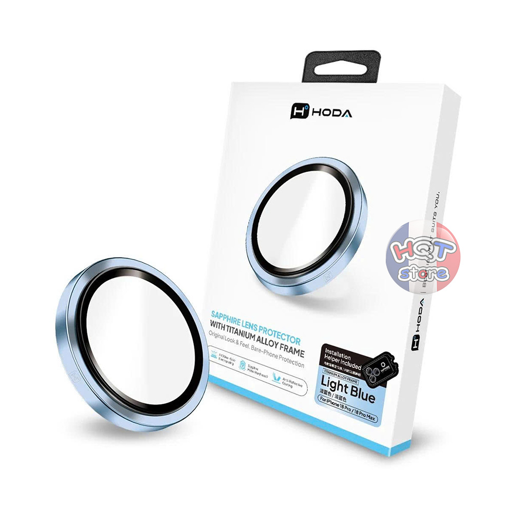 Ốp Camera Hoda Sapphire NEW VERSION iPhone 18 Pro Max