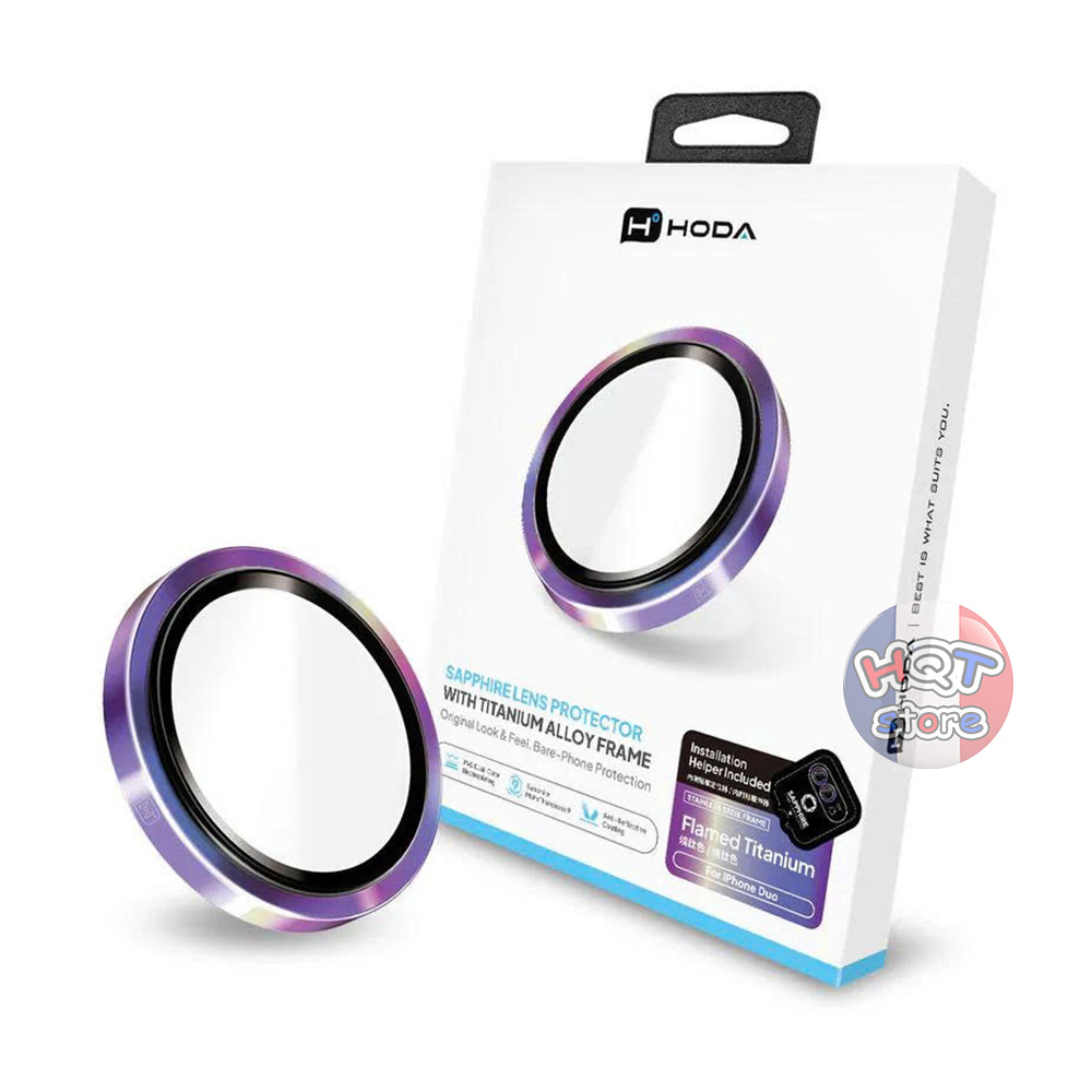 Ốp Camera Hoda Sapphire NEW VERSION iPhone Duo