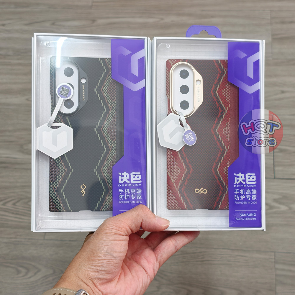 Ốp carbon Defense Snake Scepter Case Samsung Z Fold 8 Ultra