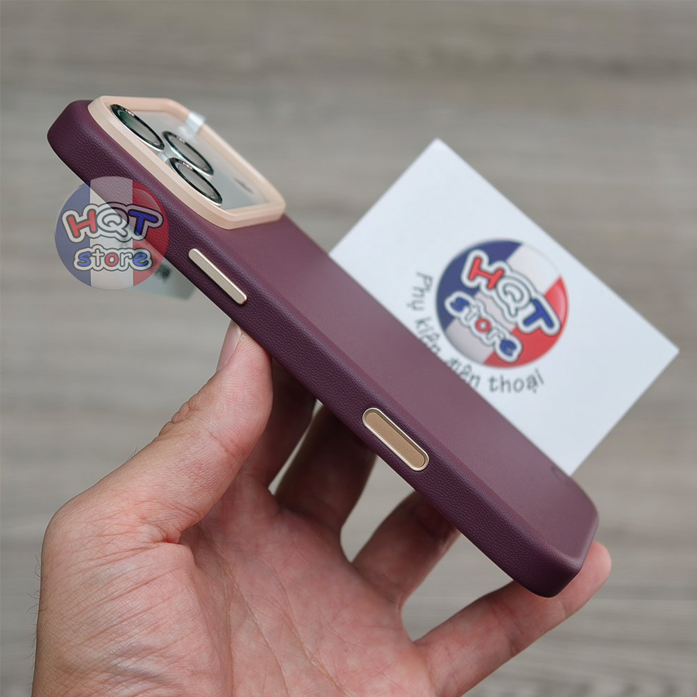 Ốp da Defense Zero-G Air Leather Case iPhone 18 Pro Max / 17