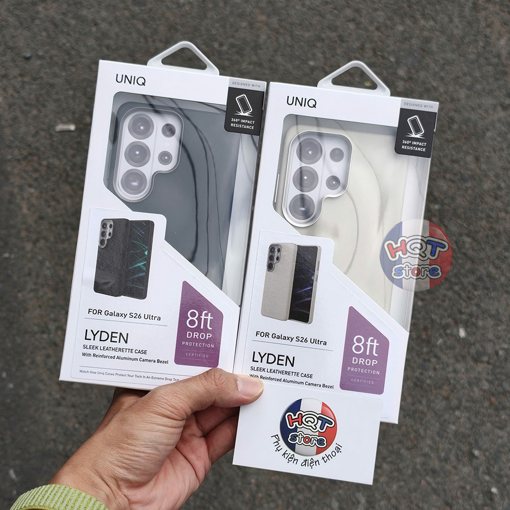 Ốp Da UNIQ Lyden Samsung S26 Ultra Leather Case