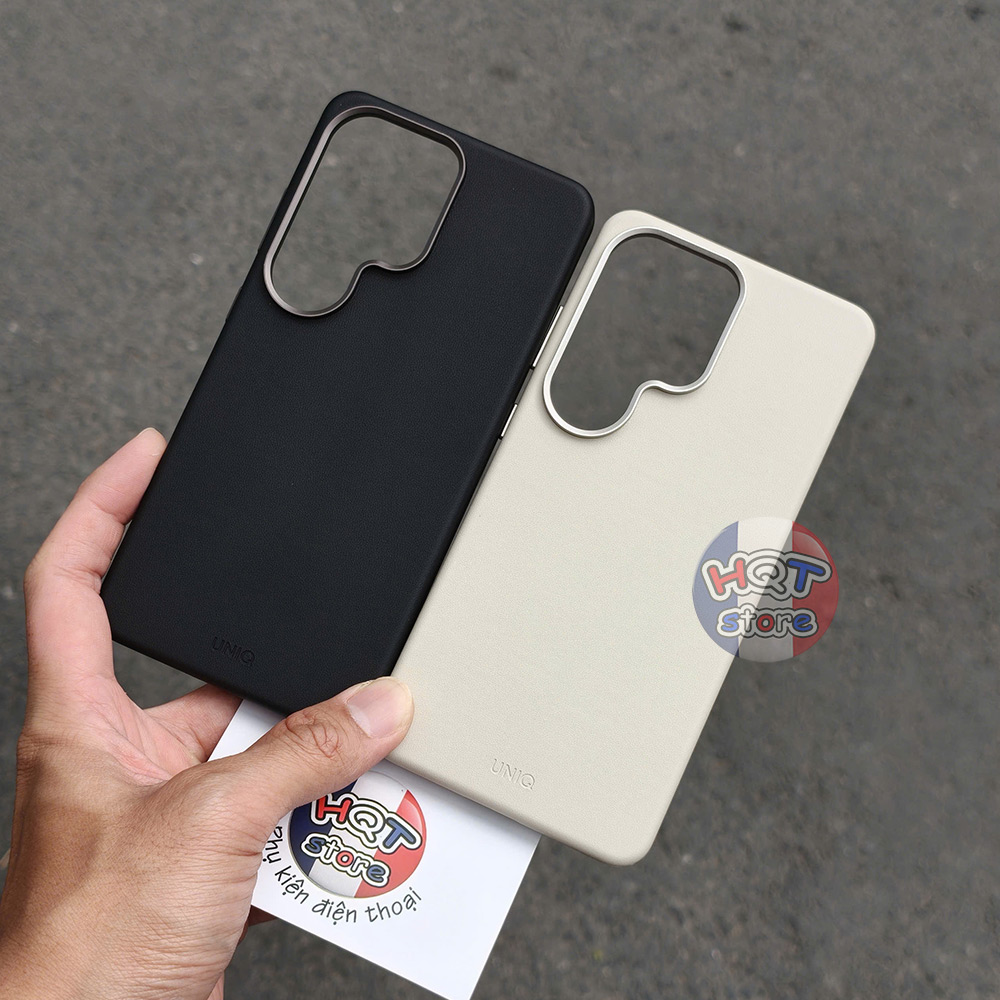 Ốp Da UNIQ Lyden Samsung S26 Ultra Leather Case