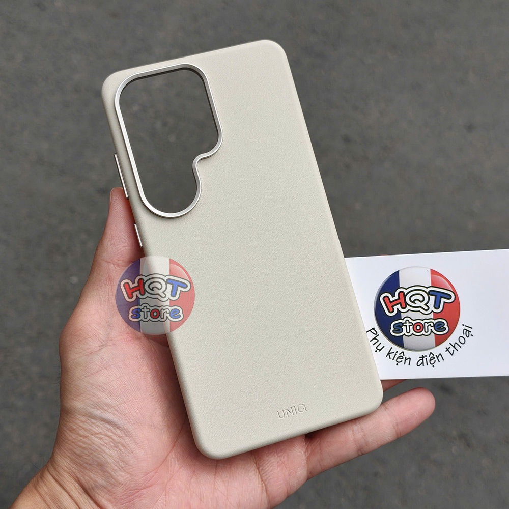 Ốp Da UNIQ Lyden Samsung S26 Ultra Leather Case