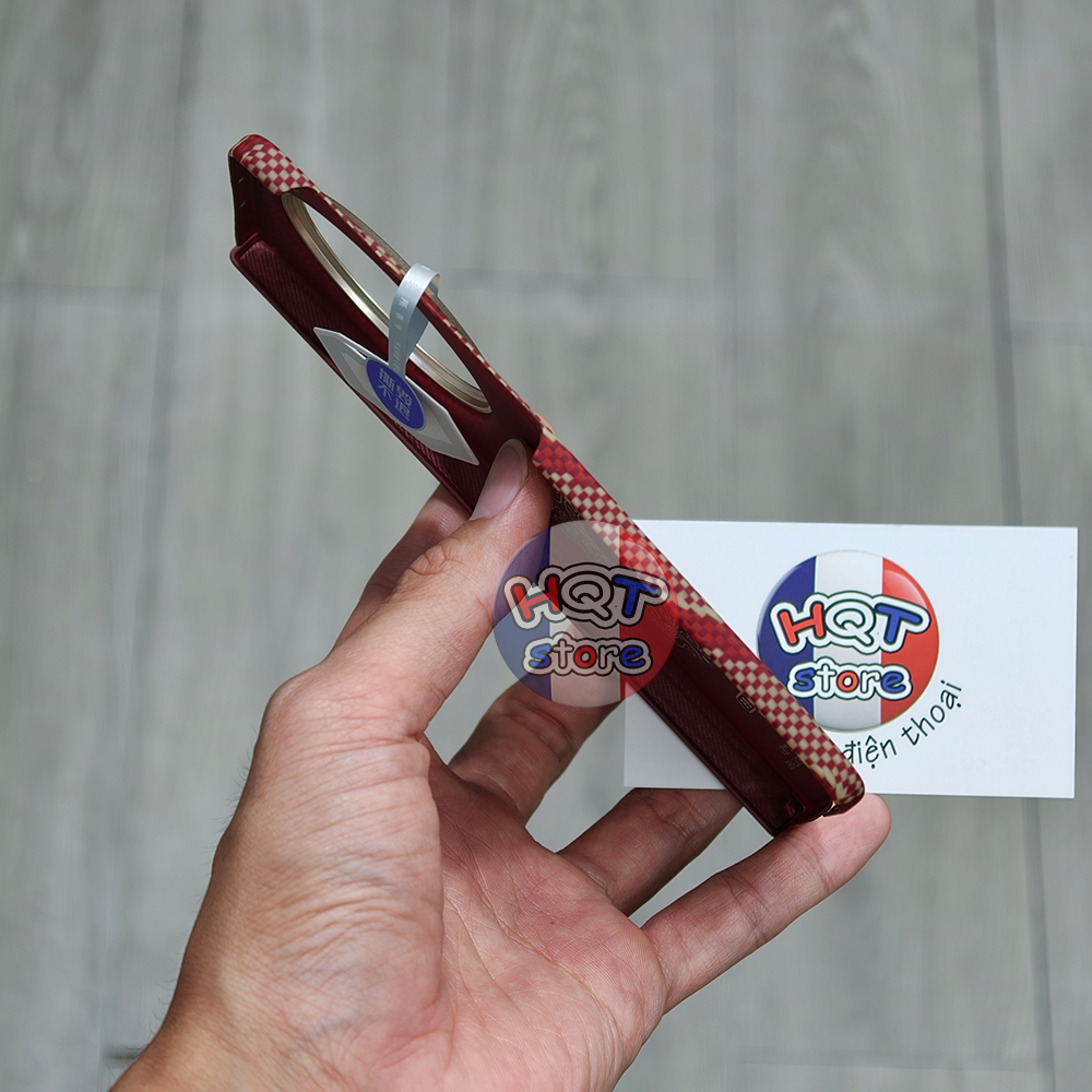 Ốp Defense Red Snake Mondrian Oppo Find N6 Aramid 600D