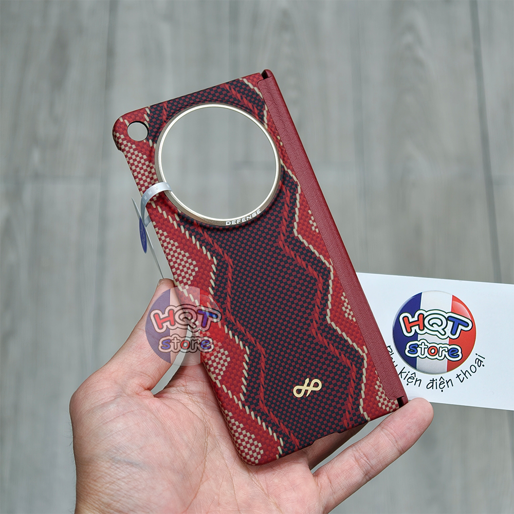 Ốp Defense Red Snake Mondrian Oppo Find N6 Aramid 600D