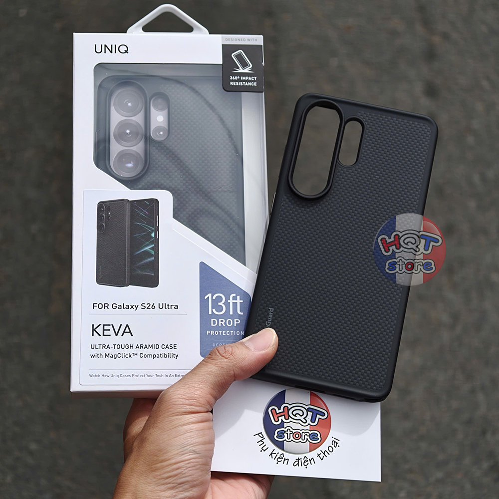 Ốp Kevlar UNIQ Keva Samsung S26 Ultra Chống Sốc 4m