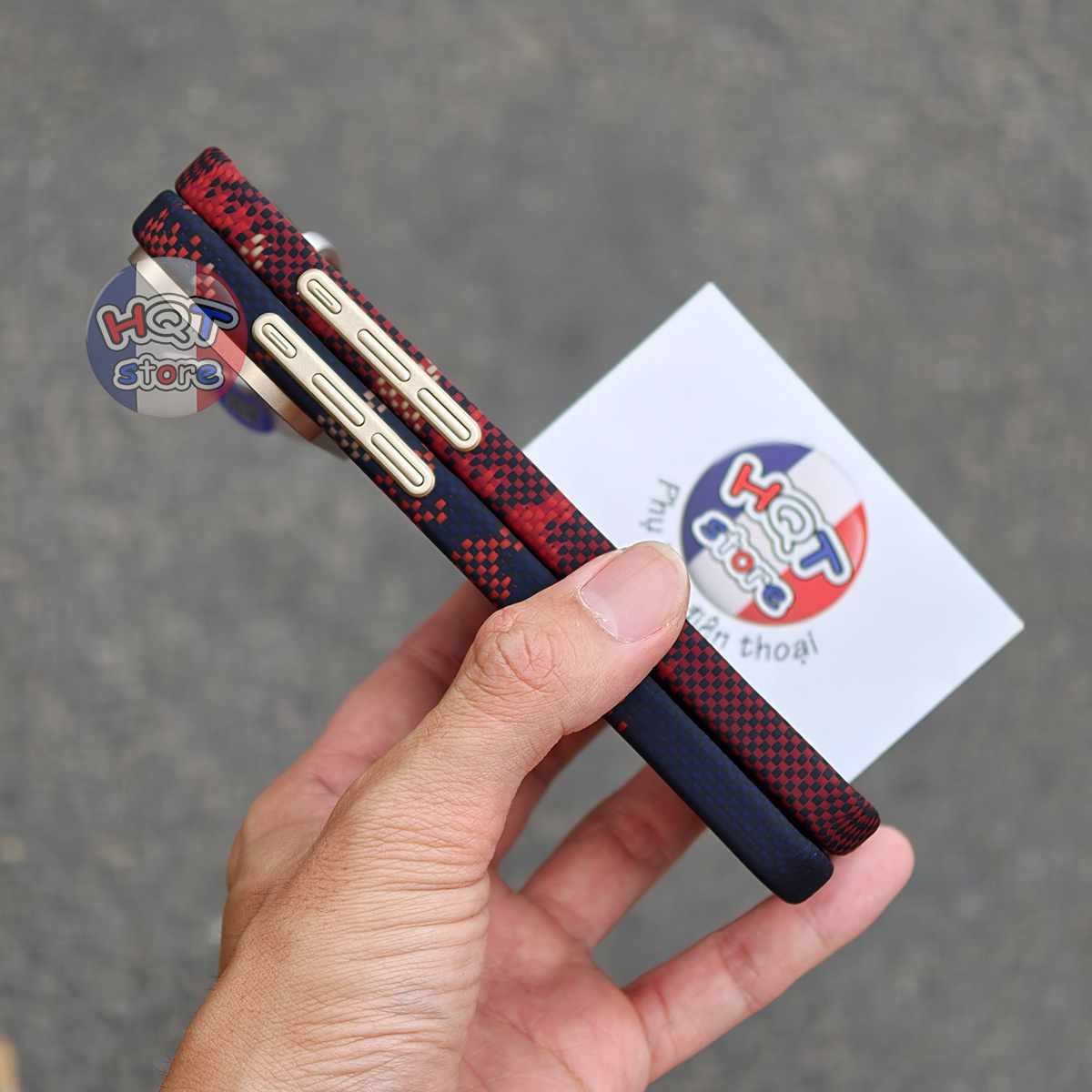 Ốp Lưng Aramid Defense 10K Horses XiaoJi iPhone 17 Pro Max / 17 Pro