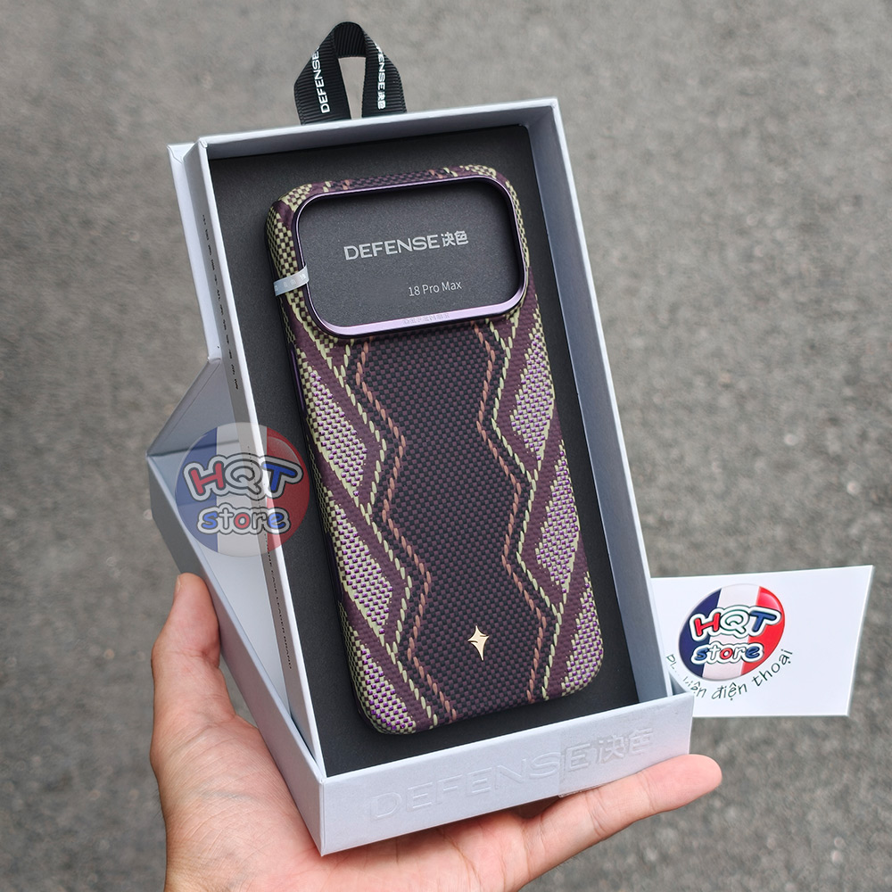 Ốp lưng Aramid Defense Skin Scepter cho iPhone 18 Pro Max / 17