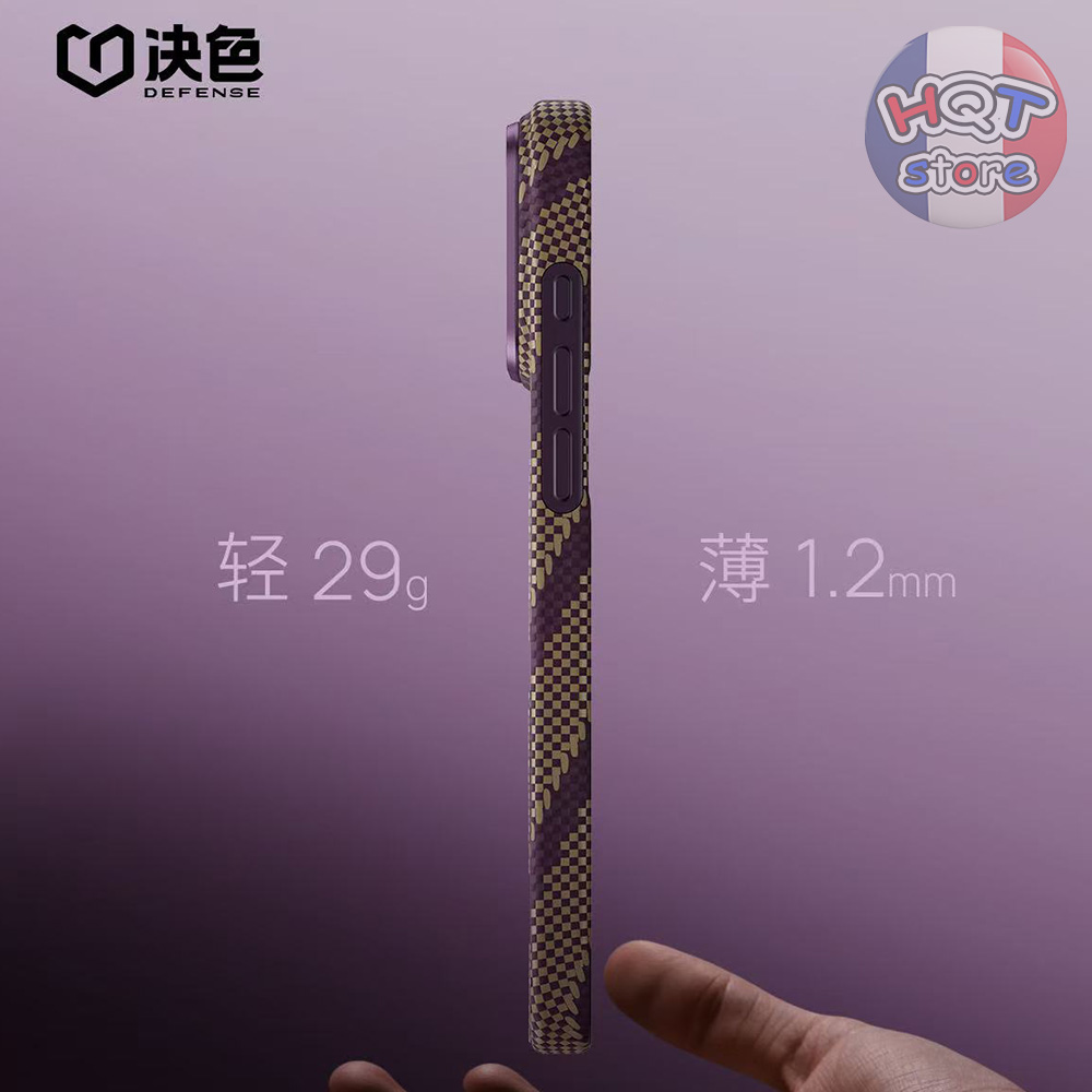 Ốp lưng Aramid Defense Skin Scepter cho iPhone 18 Pro Max / 17