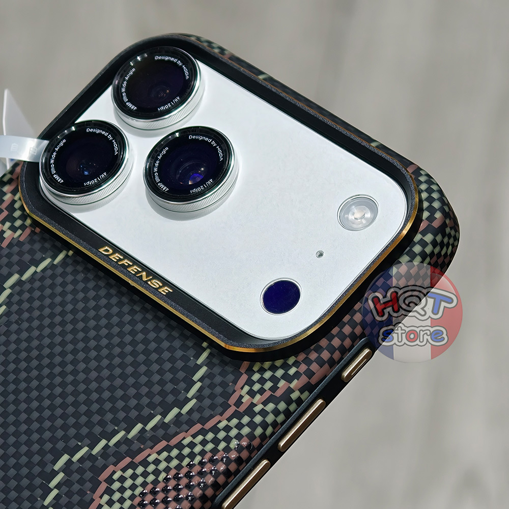 Ốp lưng Aramid Defense Snake Scepter cho iPhone 17 Pro Max / 17 Pro