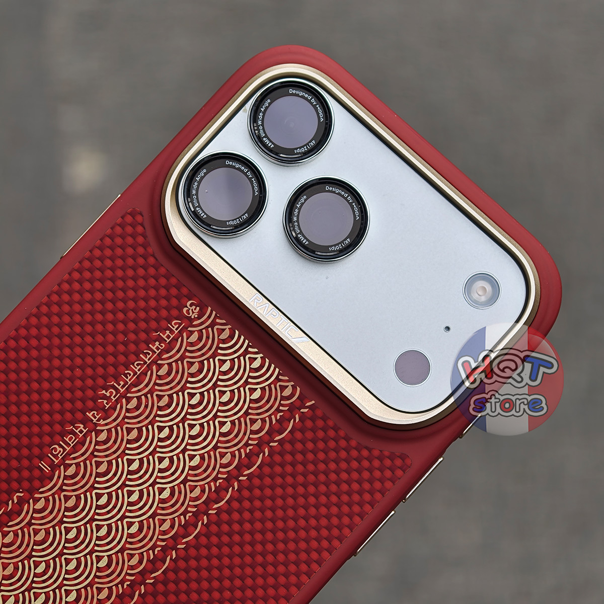 Ốp lưng full Raptic Aramid Dual Fortune Case IPhone 17 Pro Max / 17Pro