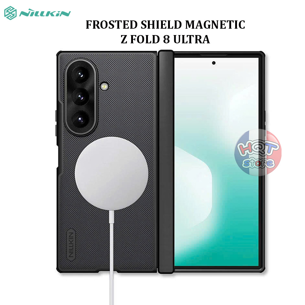 Ốp lưng không bút Nillkin Frosted Shield Magnetic cho Z Fold 8 Ultra