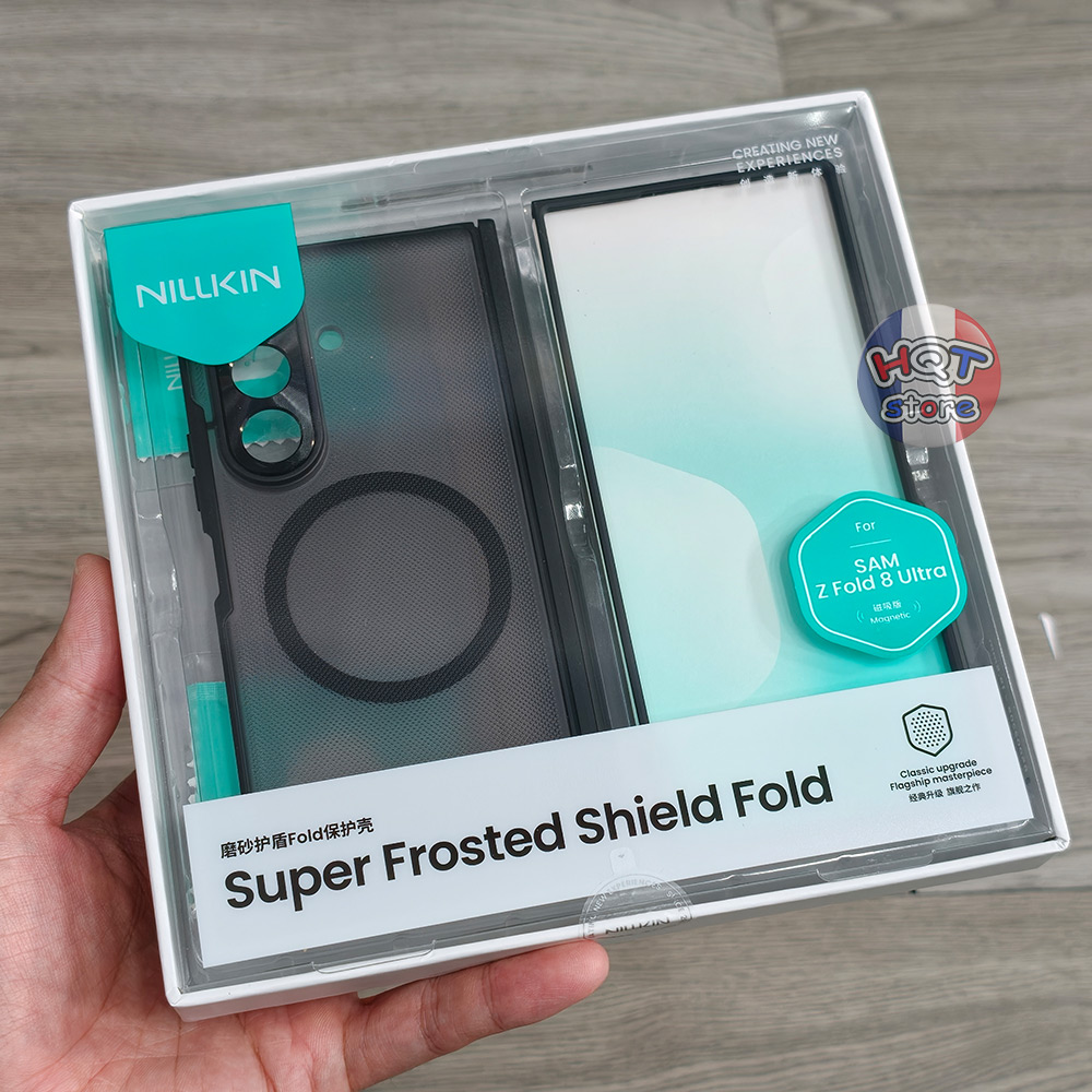 Ốp lưng không bút Nillkin Frosted Shield Magnetic cho Z Fold 8 Ultra