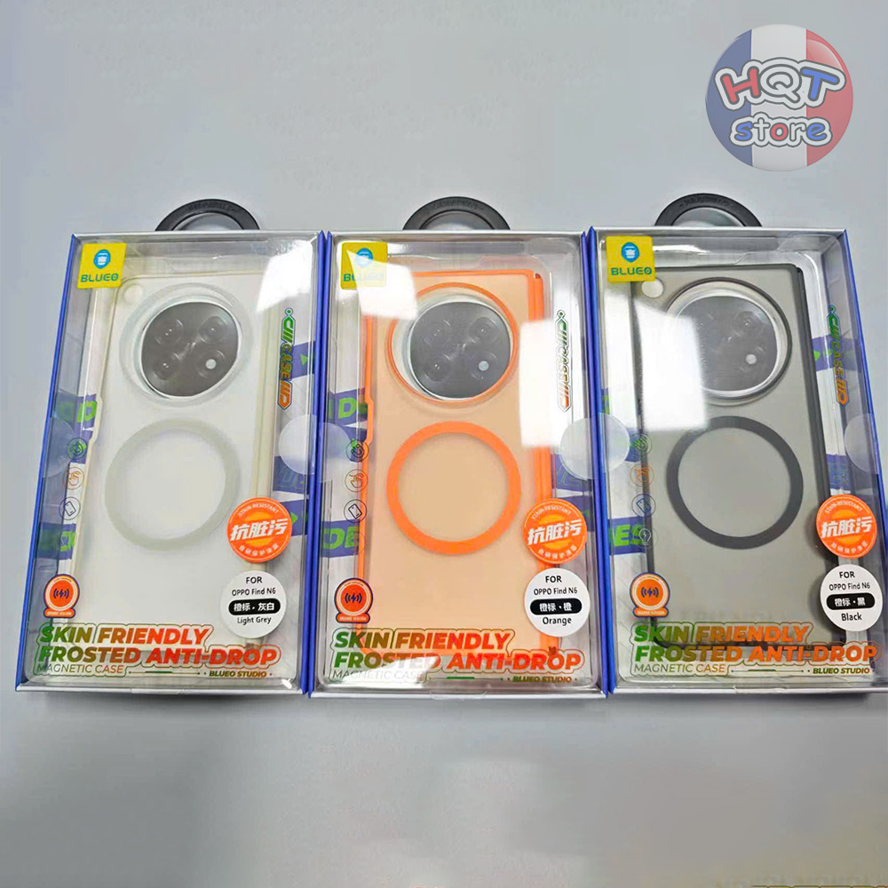 Ốp lưng nhám mờ BlueO Frosted Magnetic OPPO Find N6