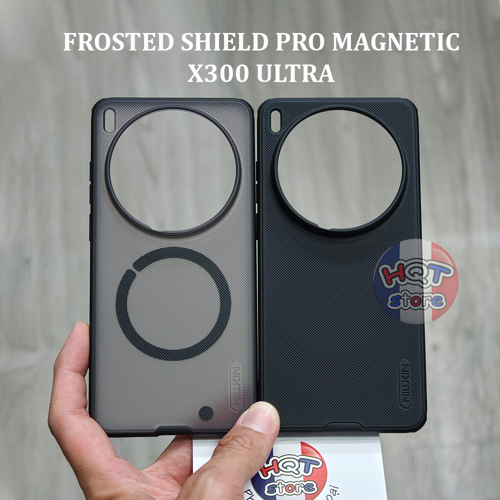Ốp lưng Nillkin Frosted Shield Pro Magnetic cho Vivo X300 Ultra