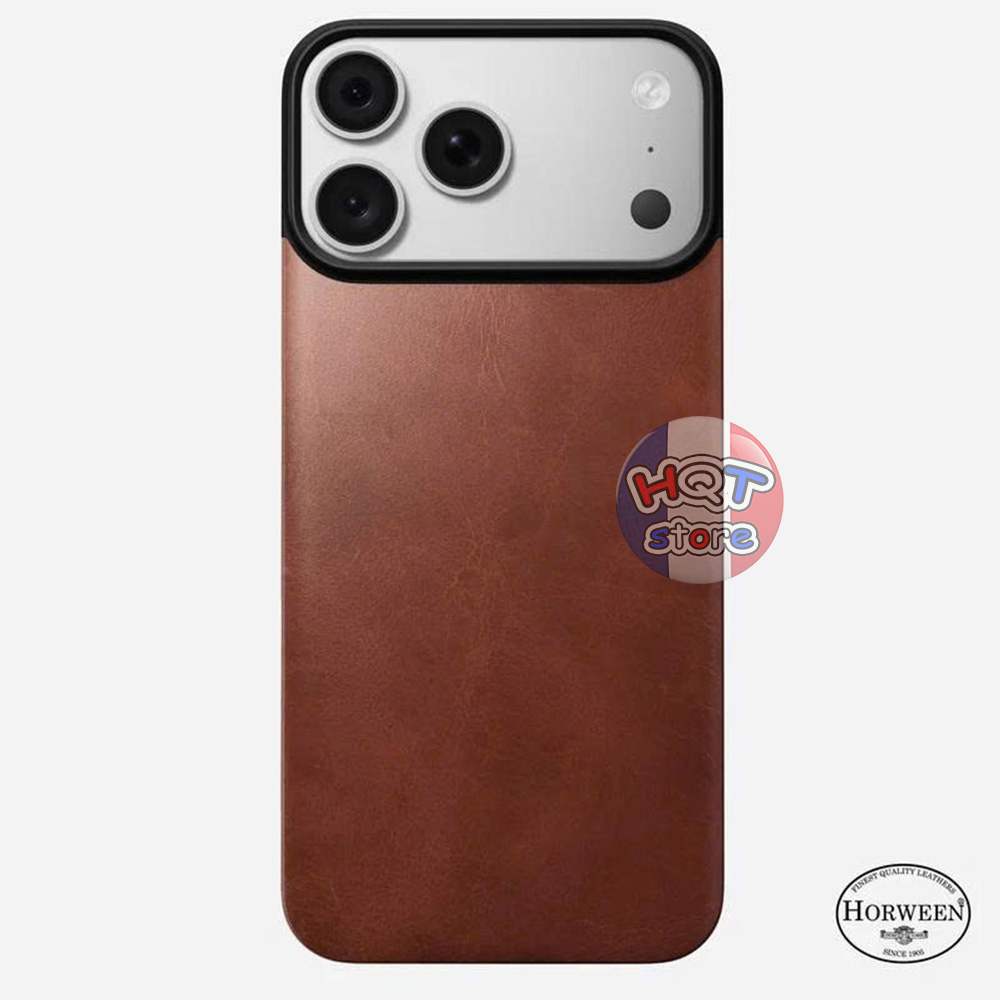 Ốp lưng Nomad Mag Leather Back cho IPhone 18 Pro Max / 17