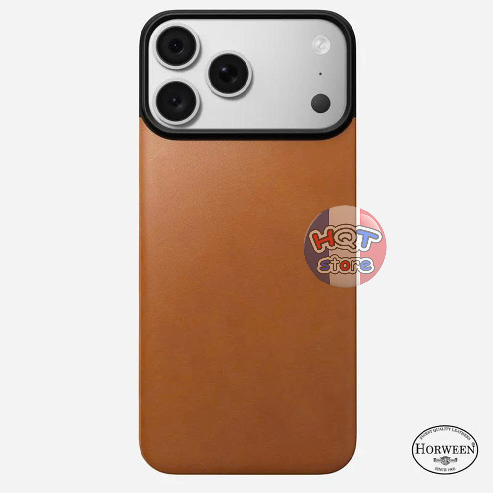 Ốp lưng Nomad Mag Leather Back cho IPhone 18 Pro Max / 17