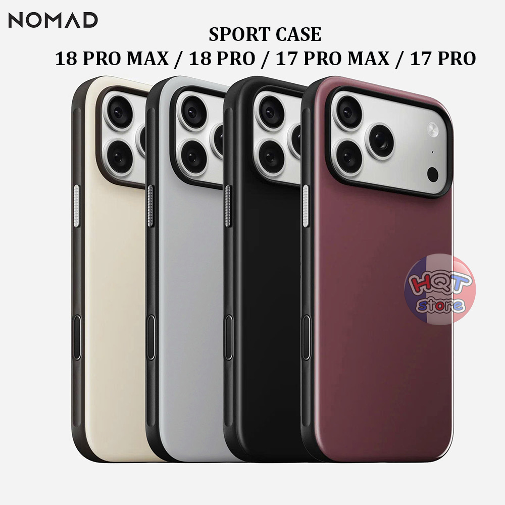 Ốp lưng Nomad Sport Case cho iPhone 18 Pro Max / 17