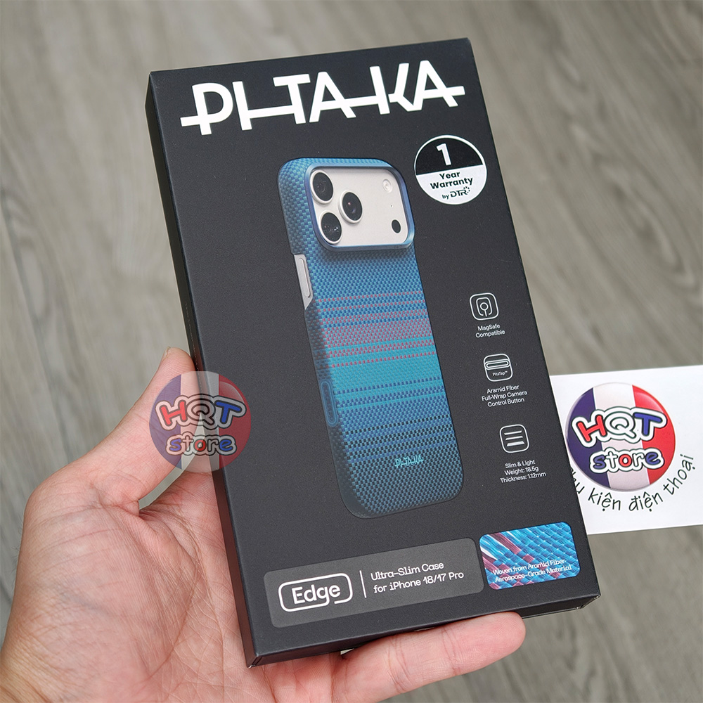 Ốp lưng PITAKA Edge Case cho IPhone 18 Pro Max / 18 Pro / 17 Pro Max